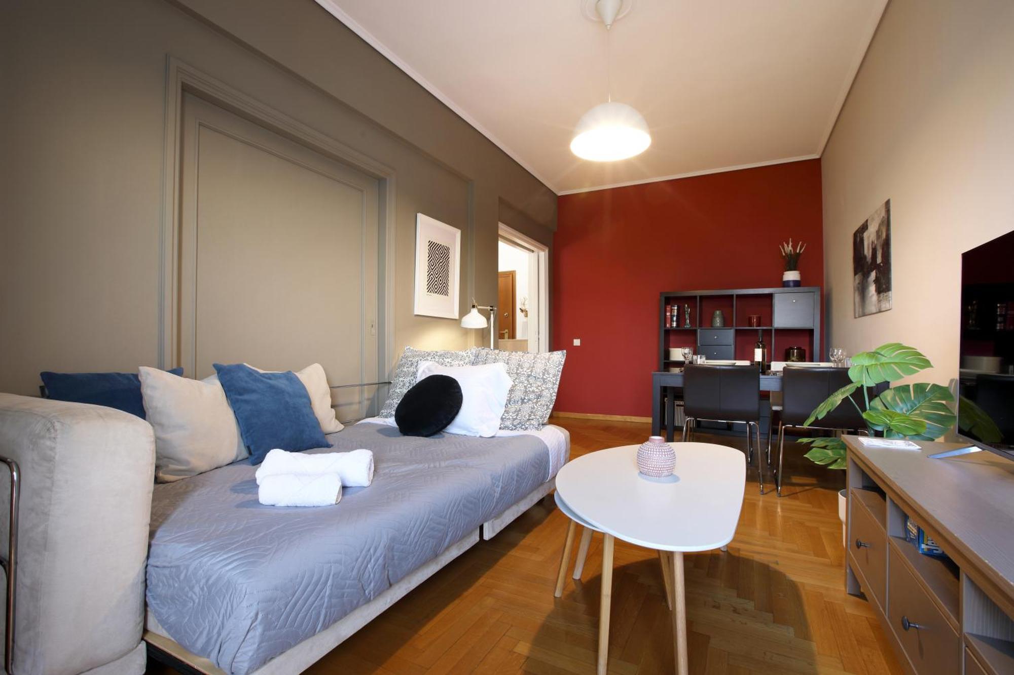 Modern 2Bd Apartment Next To Acropolis Athens Exterior photo